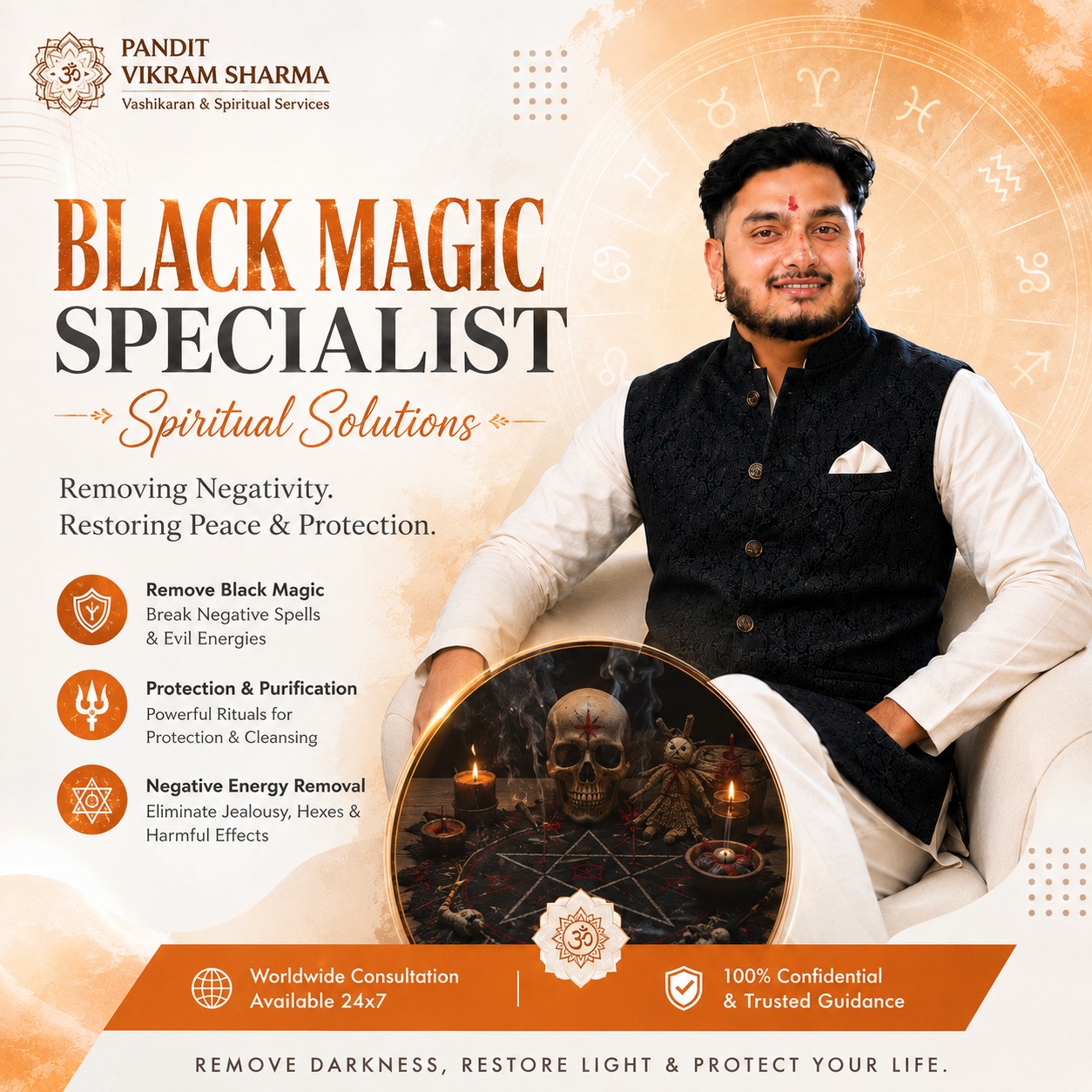 Black Magic Specialist in Jaipur | Astro Vikram Sharma