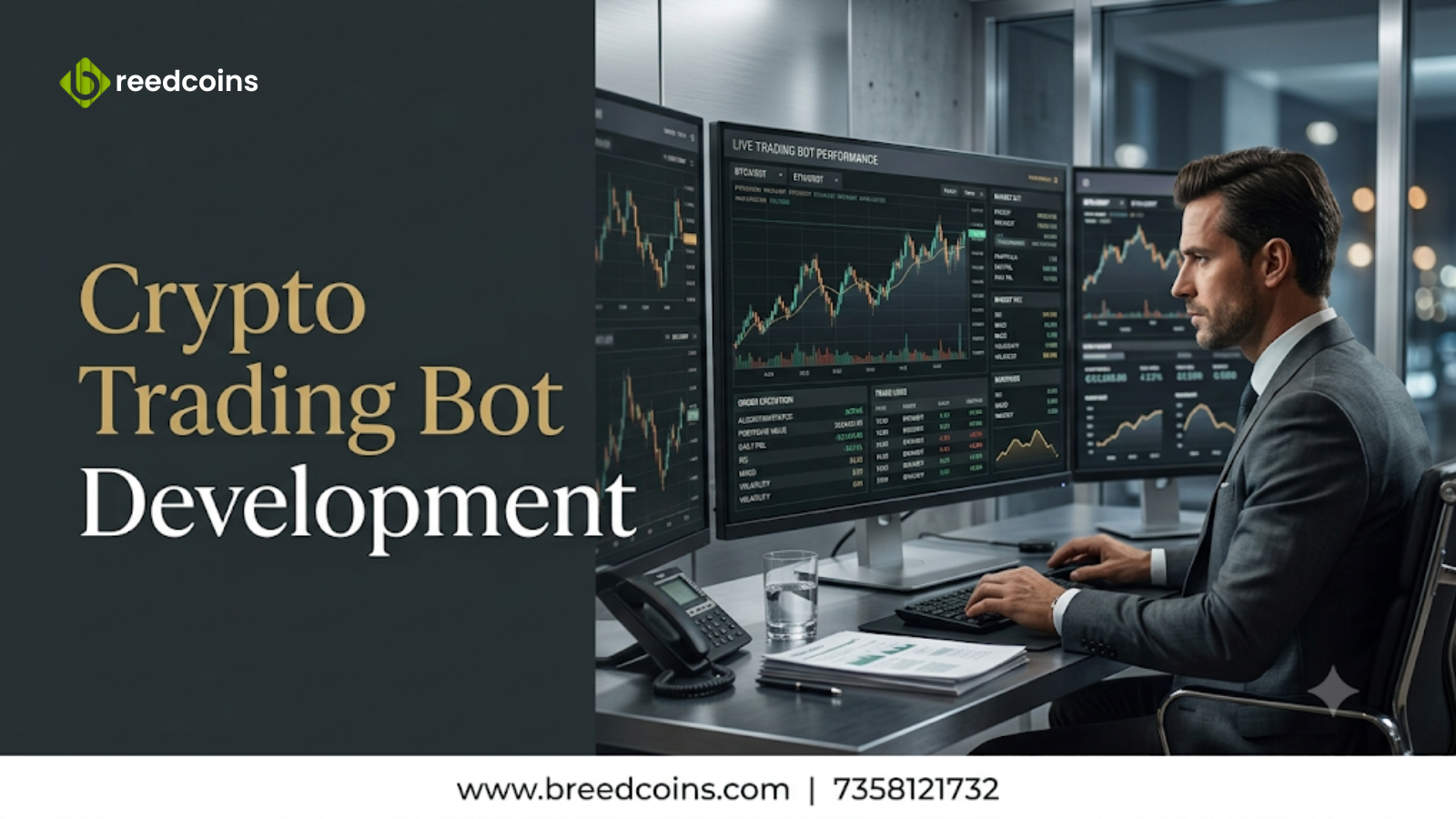 Crypto Trading Bot Development for Building Intelligent Algorithmic Trading Infrastructure