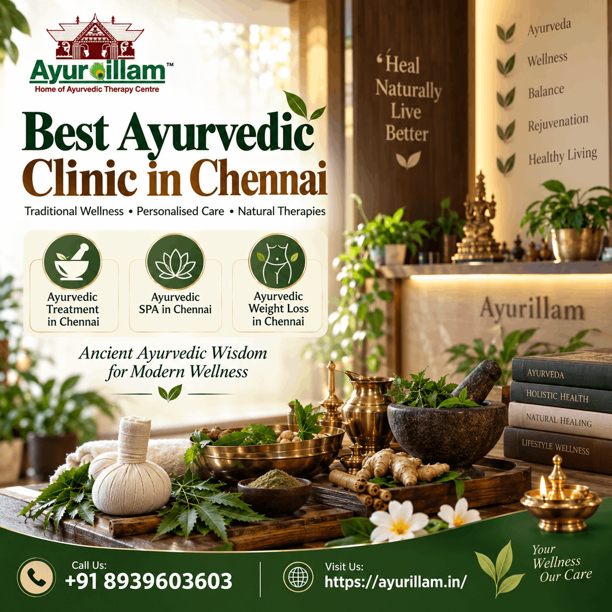 Best Ayurvedic Clinic in Chennai for Personalised Wellness