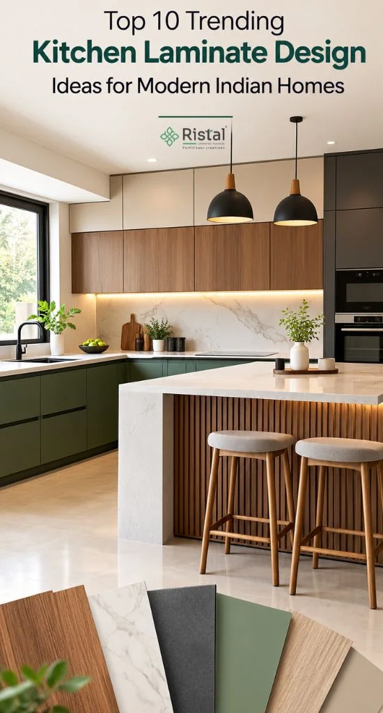 Kitchen Laminate Design | Stylish & Durable Kitchen Laminates | Ristal Laminates