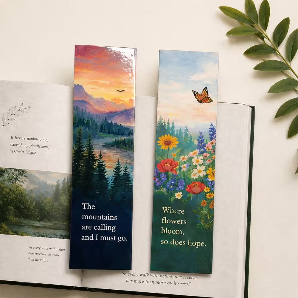 Laminated Bookmark