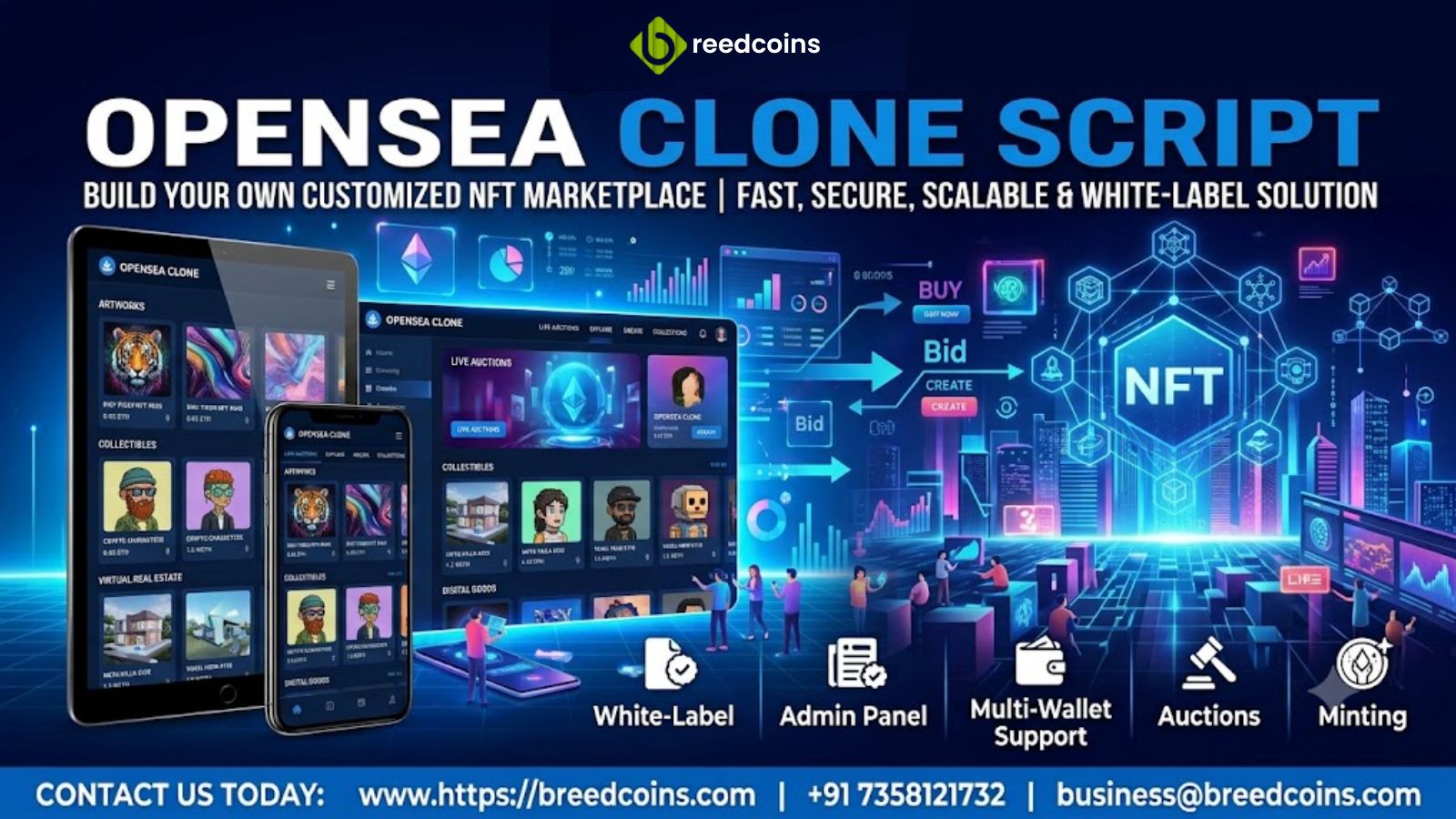 OpenSea Clone Script for Launching a Competitive NFT Marketplace in 2026