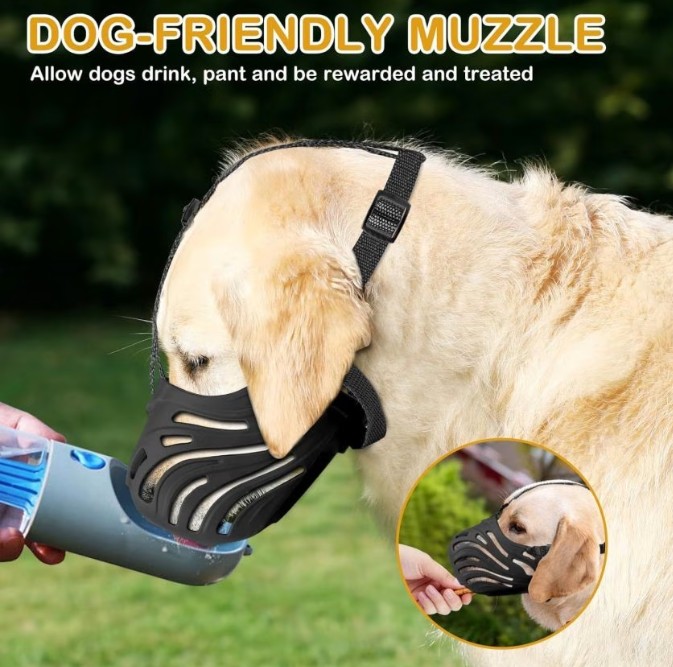 Dog Muzzles for Safe Walking, Training and Grooming