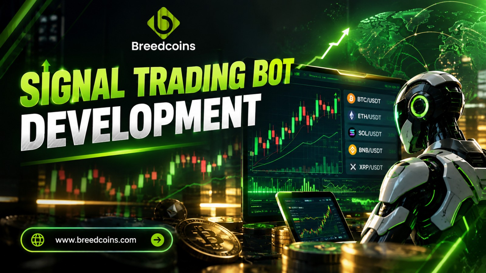 Signal Trading Bot Development for AI-Driven Market Intelligence & Automation