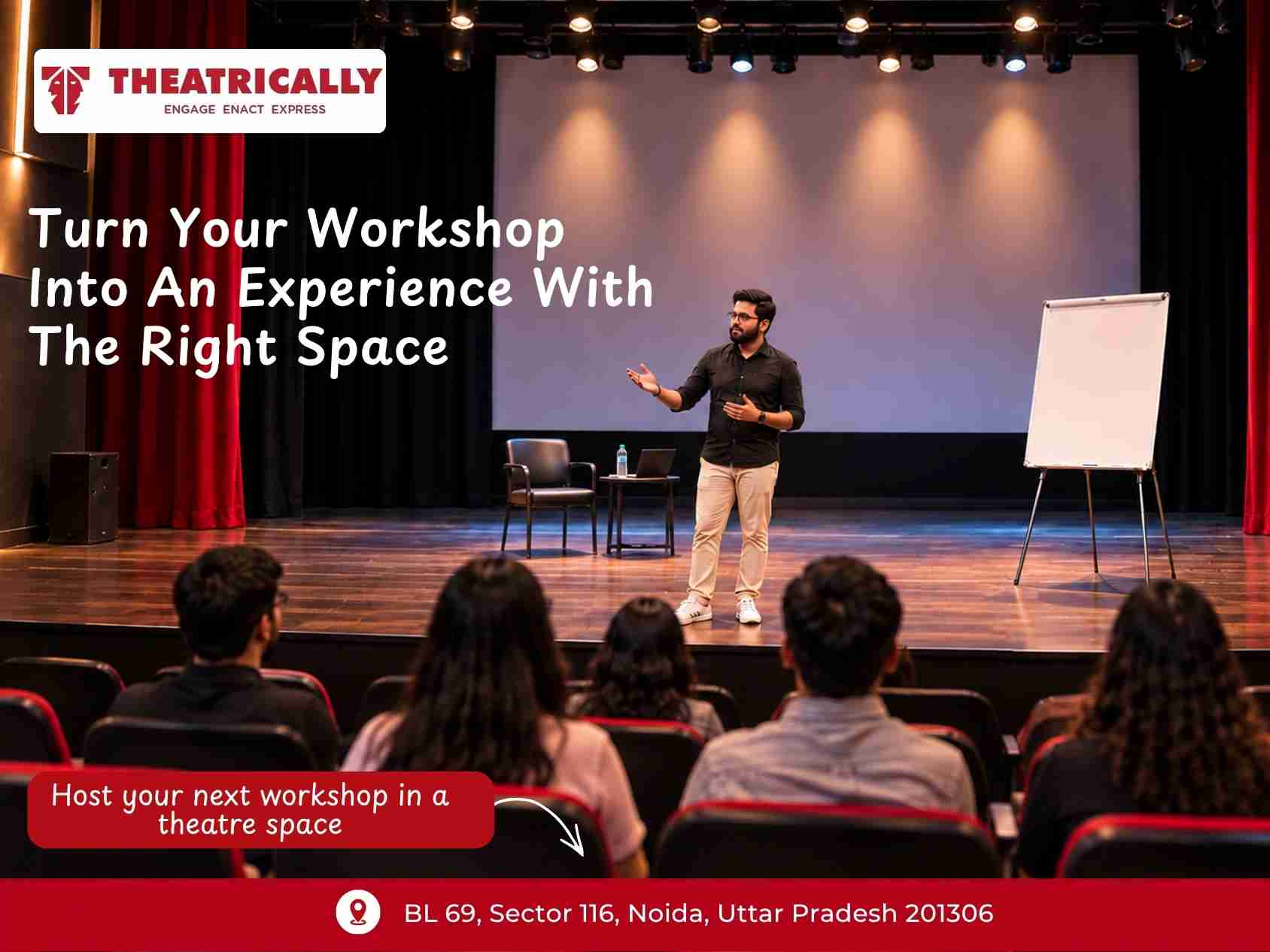 Looking for a Private Theatre Space on Rent in Noida?