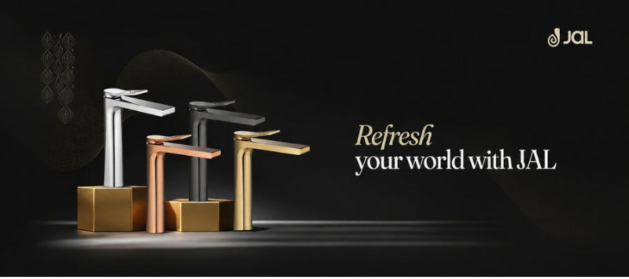 Space Saving Concealed Basin Mixer for Bathrooms