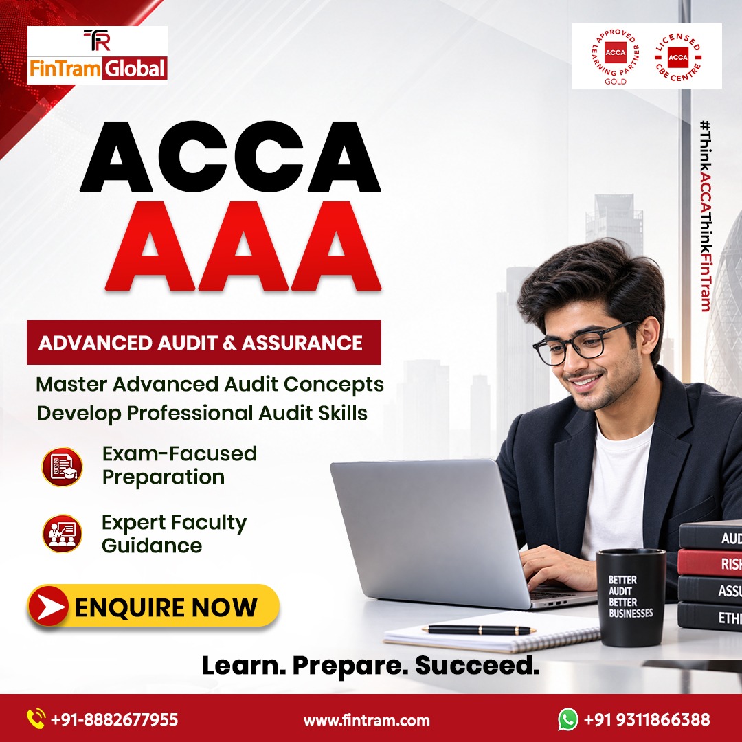 ACCA AAA (Advanced Audit and Assurance) Coaching | Fintram Global