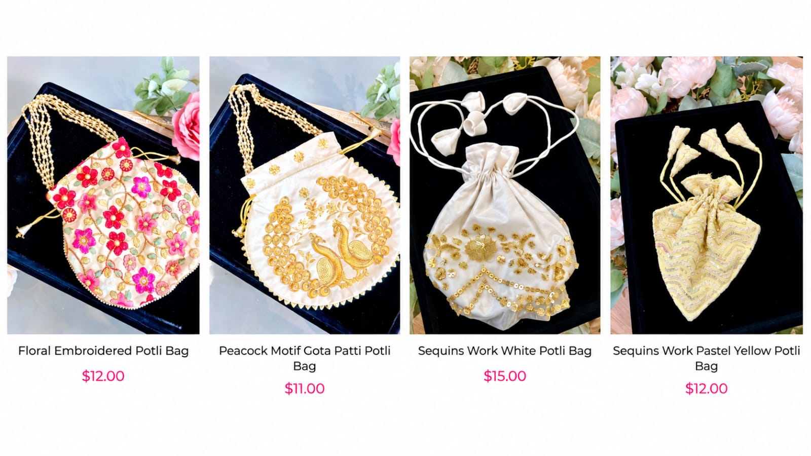 Discover Beautiful Indian Potli Bags for Your Ethnic Look | Vibha