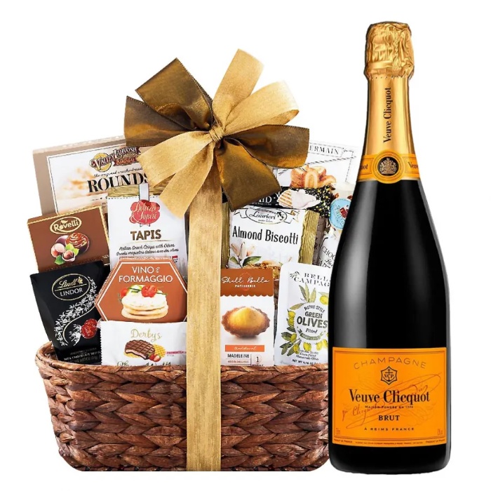 Champagne and Chocolate Gift Basket – Delivered Fast