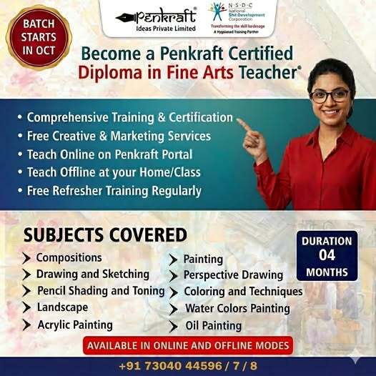 Penkraft | Handwriting | Calligraphy | Abacus | Art & Craft | Thane