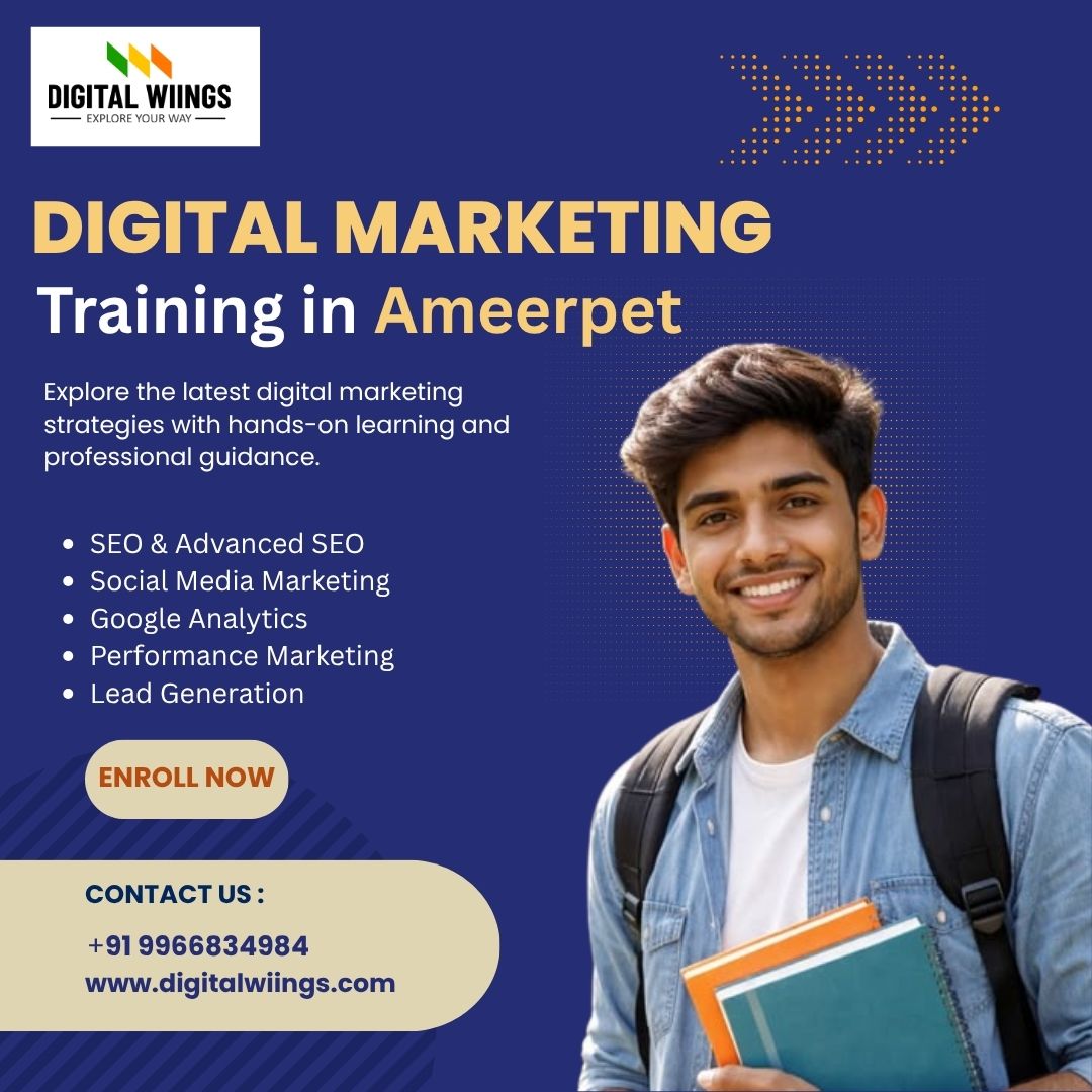 Digital Wiings – Master Next-Gen AI Powered Digital Marketing Training in Ameerpet Today