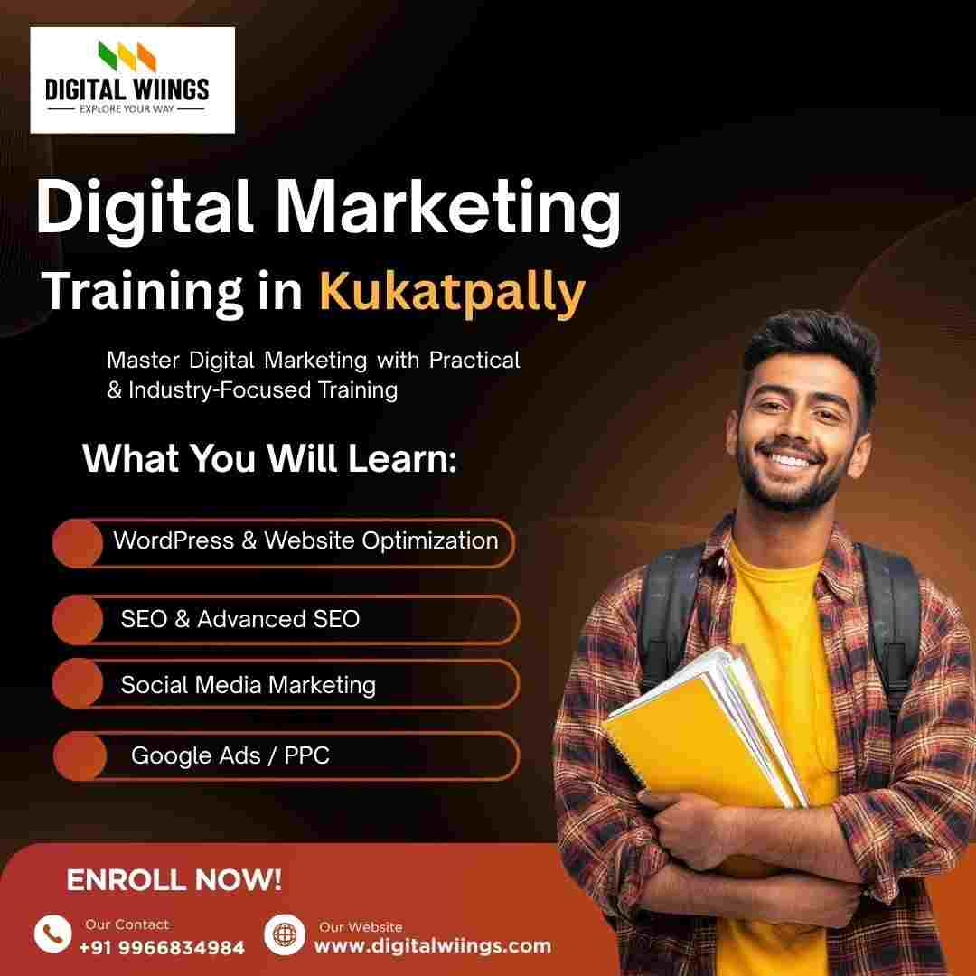 Practical Hands-On Digital Marketing Online Training in Kukatpally – Digital Wiings