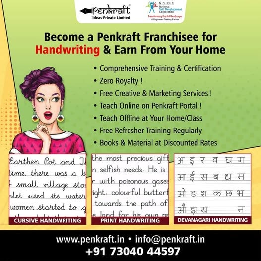 Penkraft | Handwriting | Calligraphy | Abacus | Art & Craft | Thane