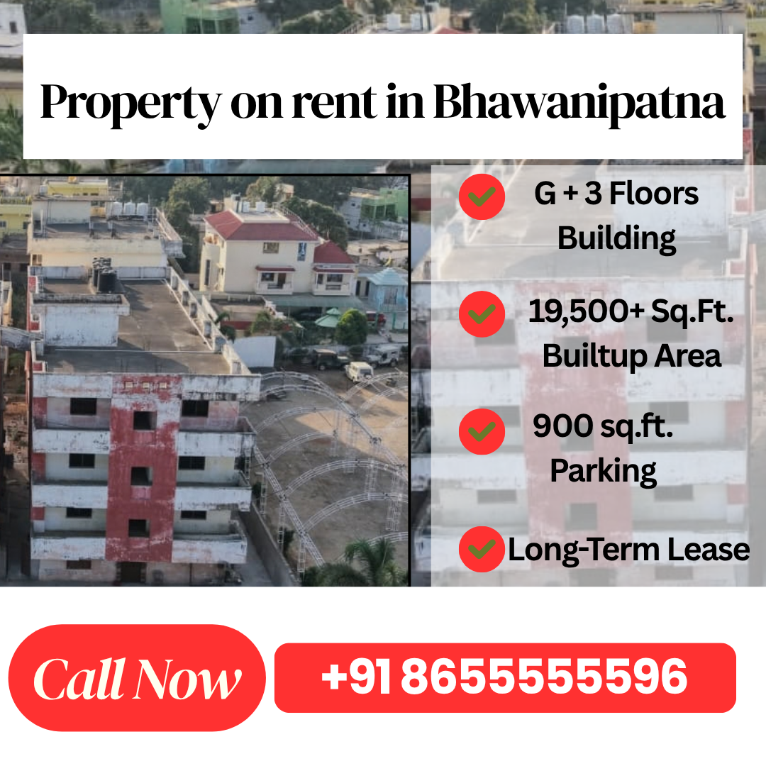 G+3 Floors Building With Parking For Lease In Bhawanipatna Kalahandi