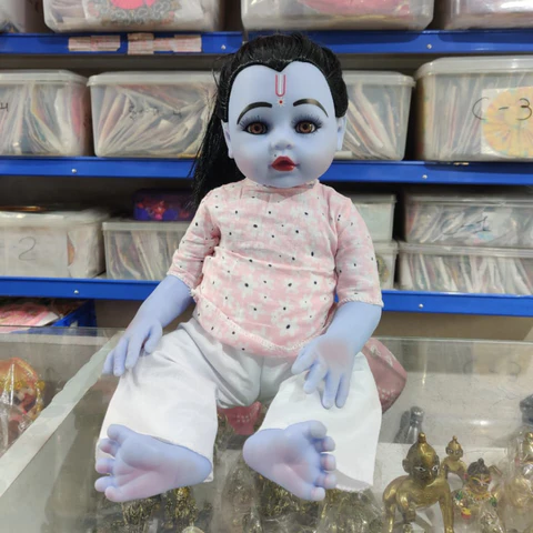 Shop Premium Silicon Ladoo Gopal at Shree Chamunda Pujapa Ahmedabad