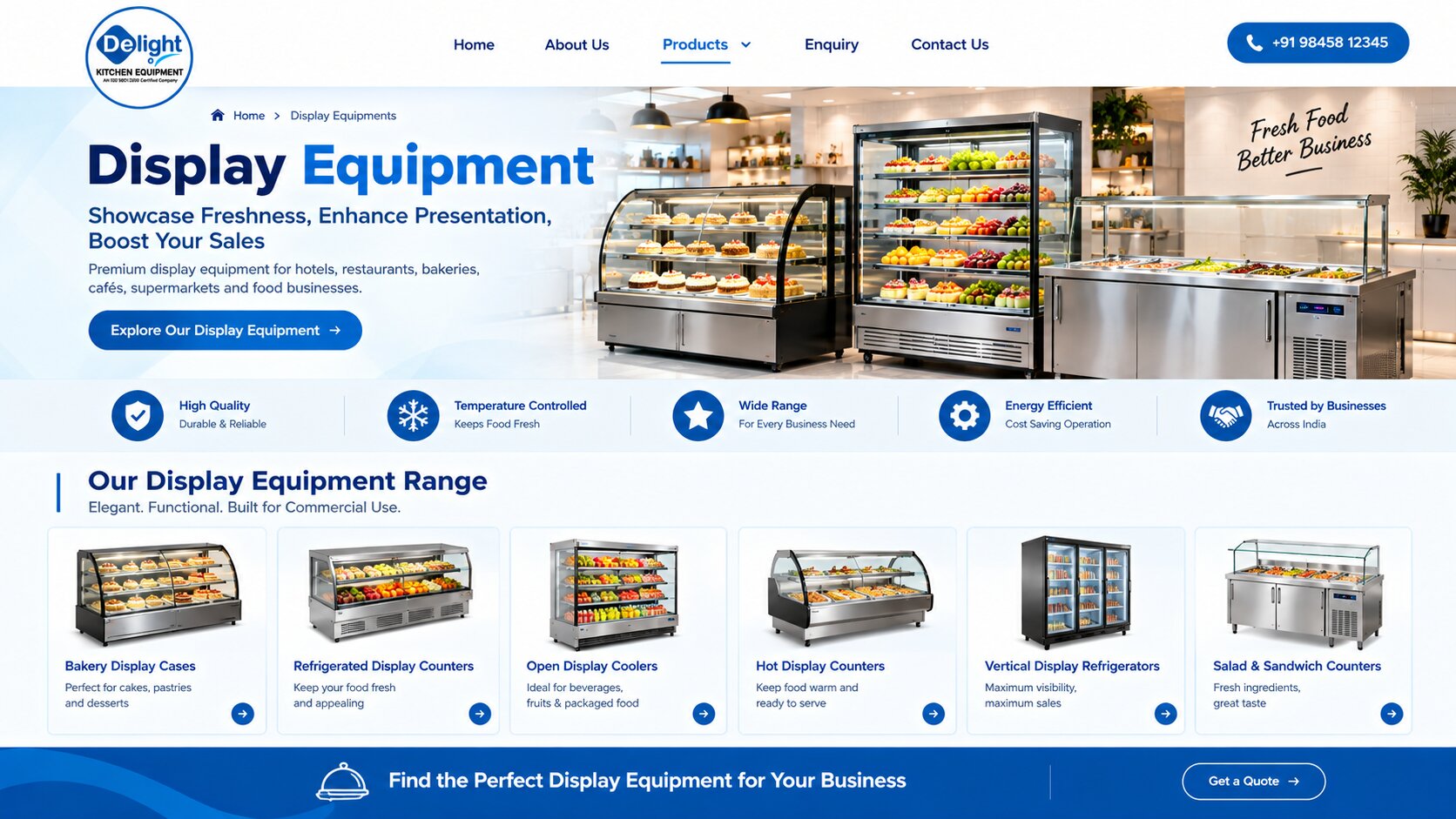 Innovative Display Equipment for Bakery Product Collections