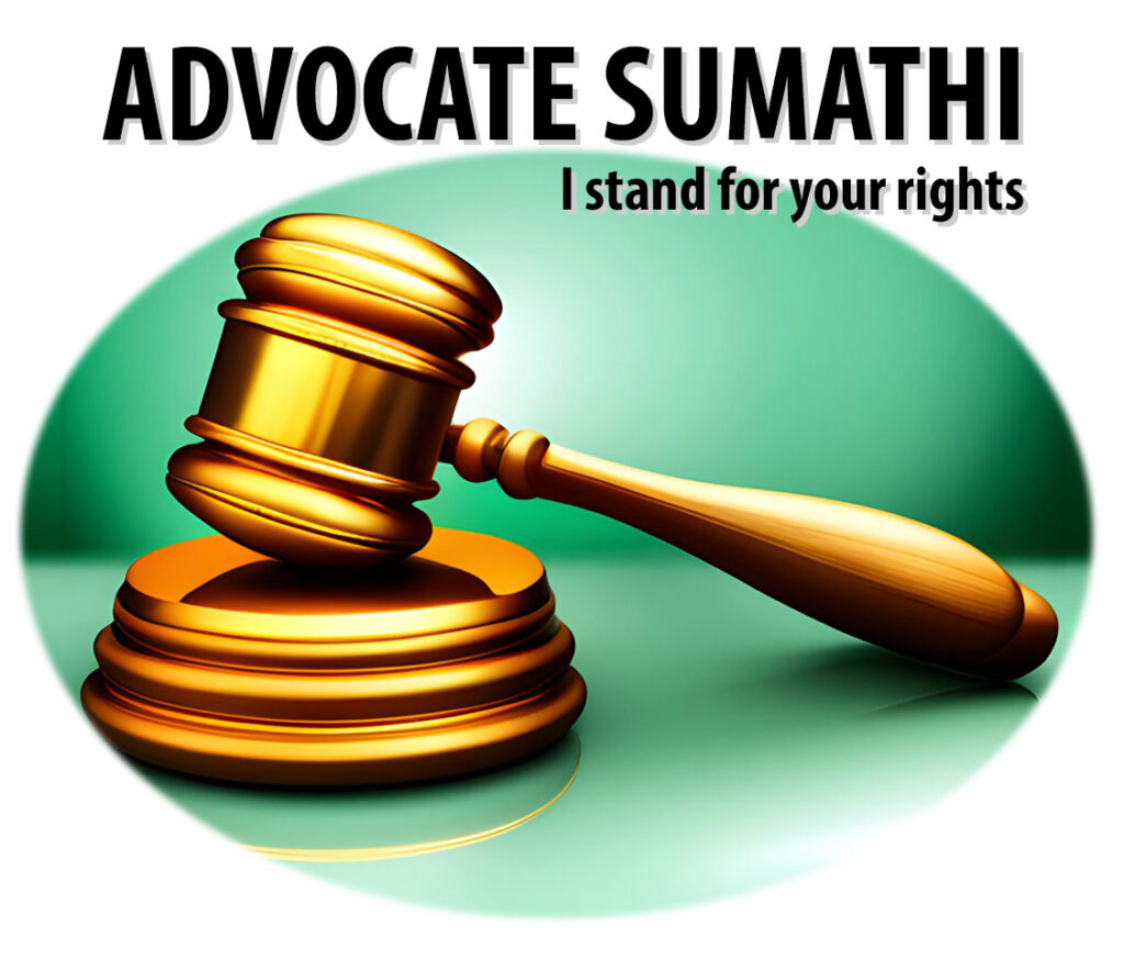 Advocate Sumathi Lokesh | Experienced Lady Lawyer for Civil, Criminal, Family & Corporate Legal Matters
