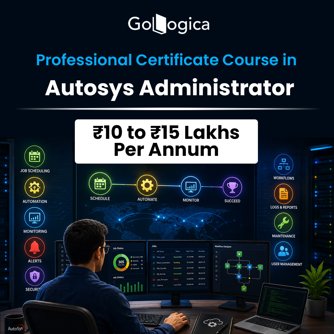 Learn AutoSys Online and Strengthen Your Automation Skills In Hyderabad | GoLogica