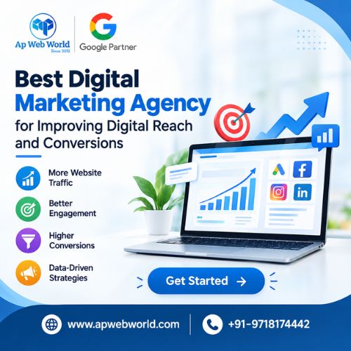Best Digital Marketing Agency for Improving Digital Reach and Conversions
