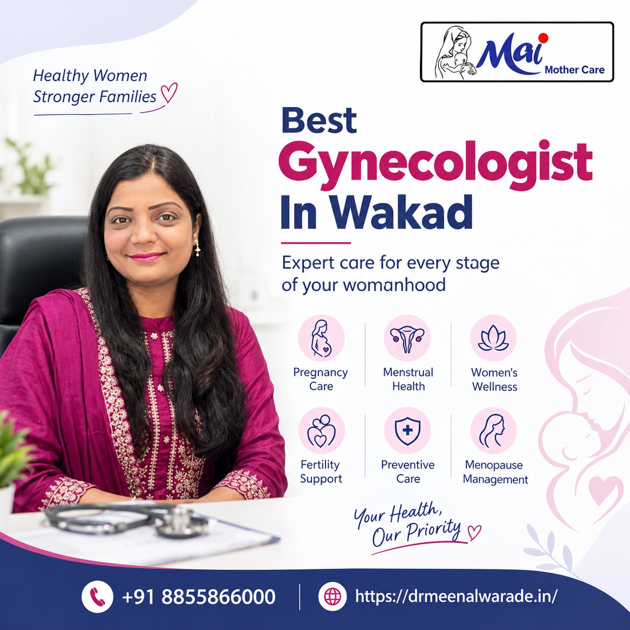 Best Gynecologist in Wakad | Dr. Meenal Warade – Best Gynaecologist in Wakad