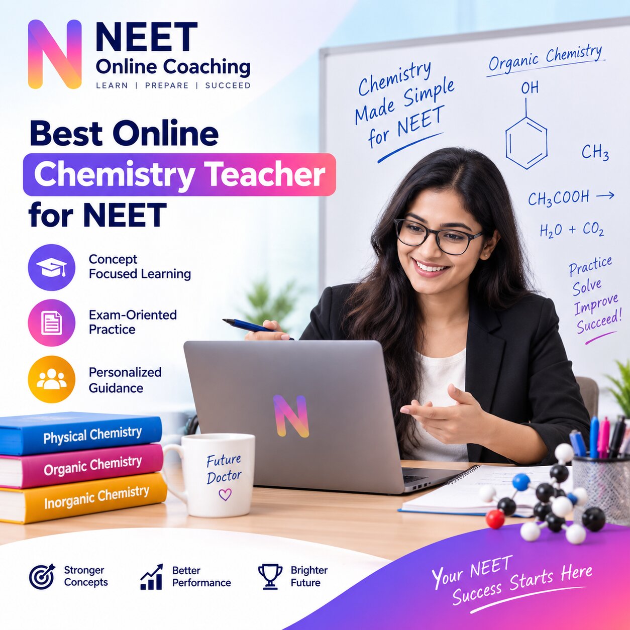 Best Online Chemistry Teacher for NEET – Online Coaching for NEET Aspirants