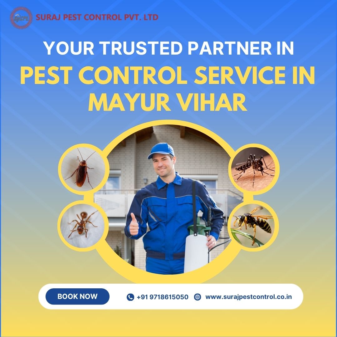 Best Pest Control Services in Mayur Vihar – Same Day Service