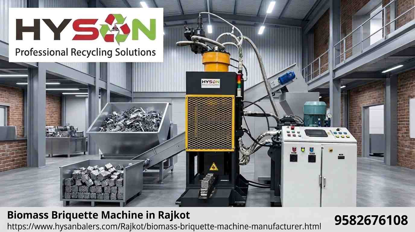 Biomass Briquette Machine in Rajkot