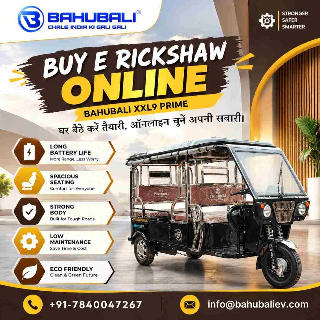 Buy E Rickshaw Online