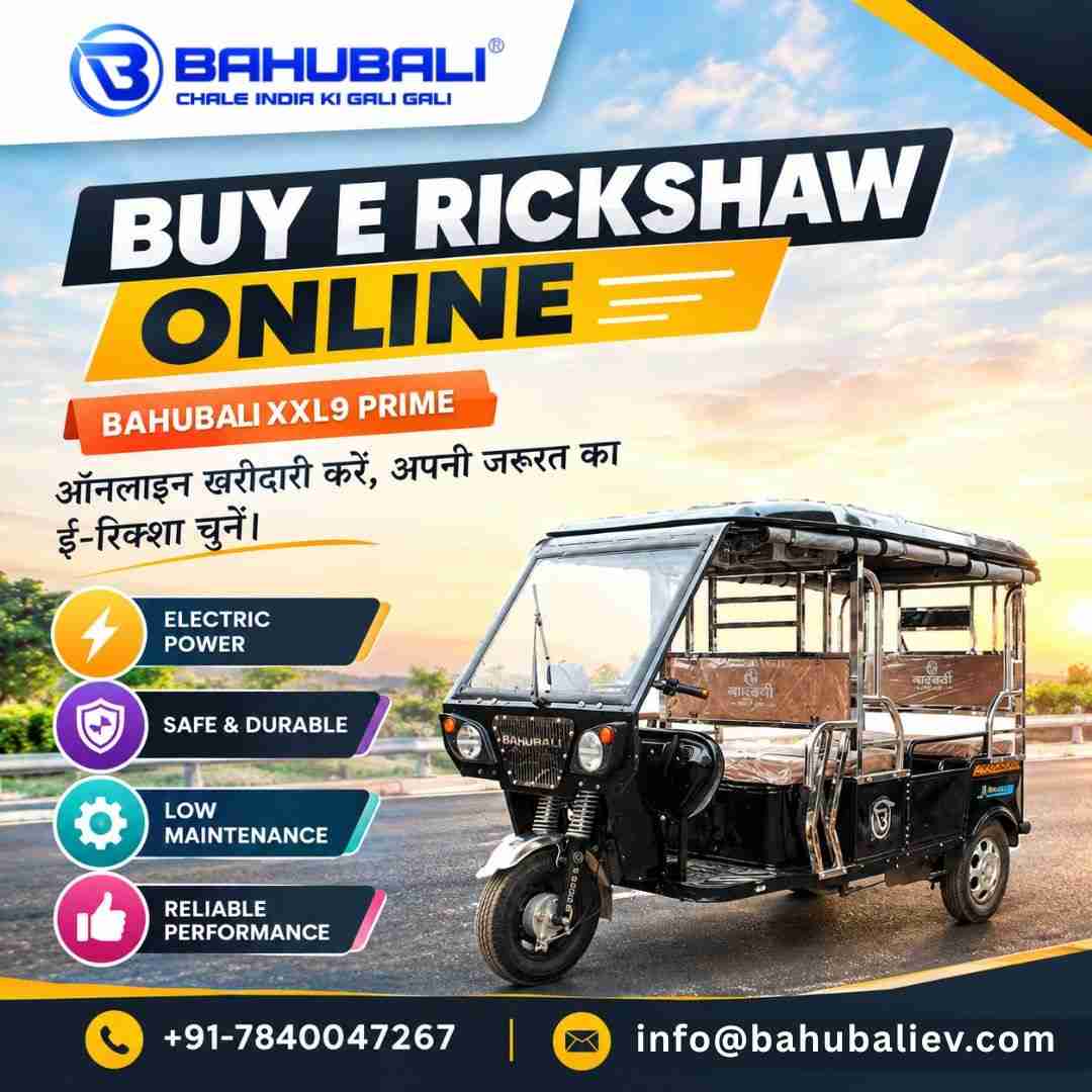 Buy E Rickshaw Online