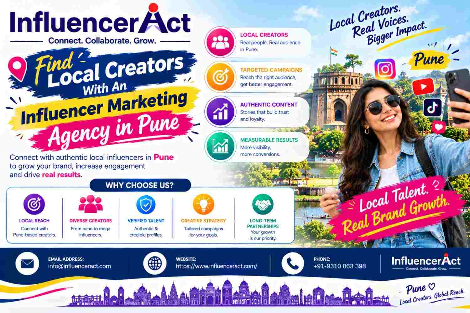 Find Local Creators With An Influencer Marketing Agency in Pune