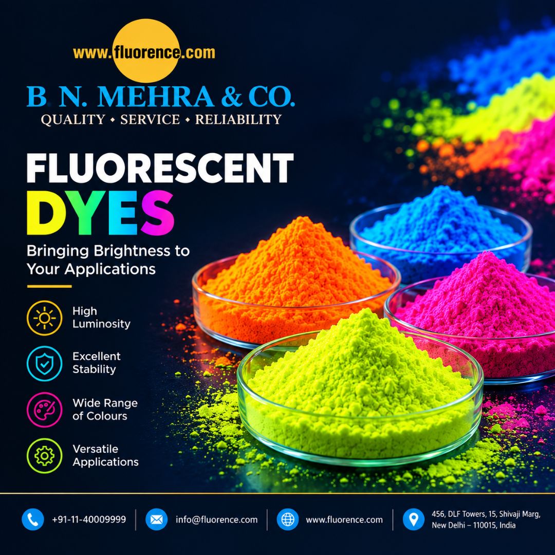 Industrial Fluorescent Dyes with Excellent Light-Fastness | Fluorence