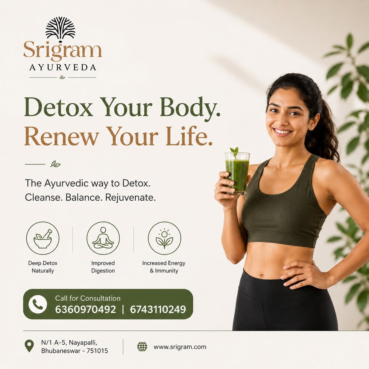 Detox Your Body Naturally with Srigram Ayurveda