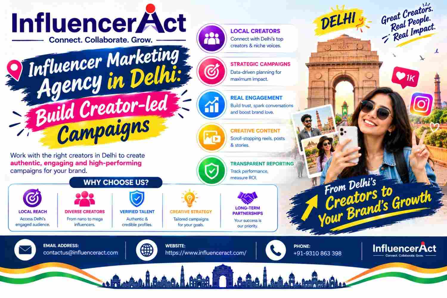 Influencer Marketing Agency in Delhi: Build Creator-led Campaigns