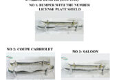 Mercedes Ponton 6-cylinder W180 220A, 220S, 220SE and 219