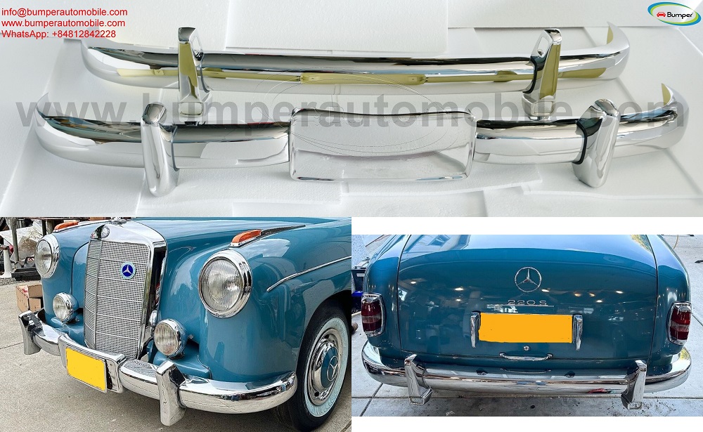 Mercedes Ponton 6-cylinder W180 220A, 220S, 220SE and 219