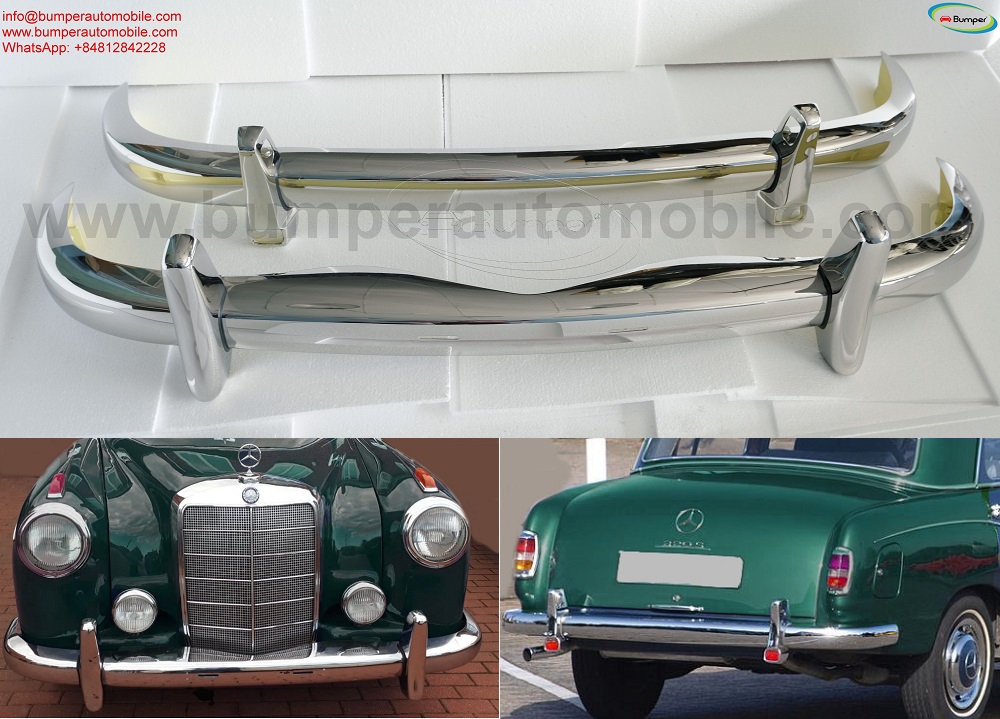 Mercedes Ponton 6-cylinder W180 220A, 220S, 220SE and 219