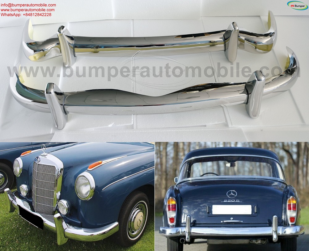 Mercedes Ponton 6-cylinder W180 220A, 220S, 220SE and 219