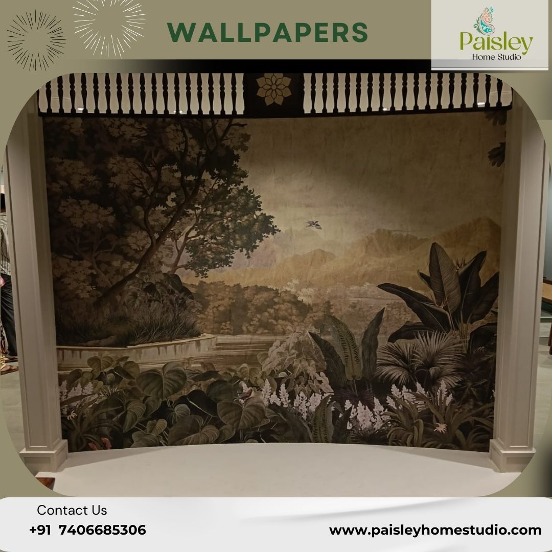 Designer Wallpapers in Bangalore | Paisley Home Studio