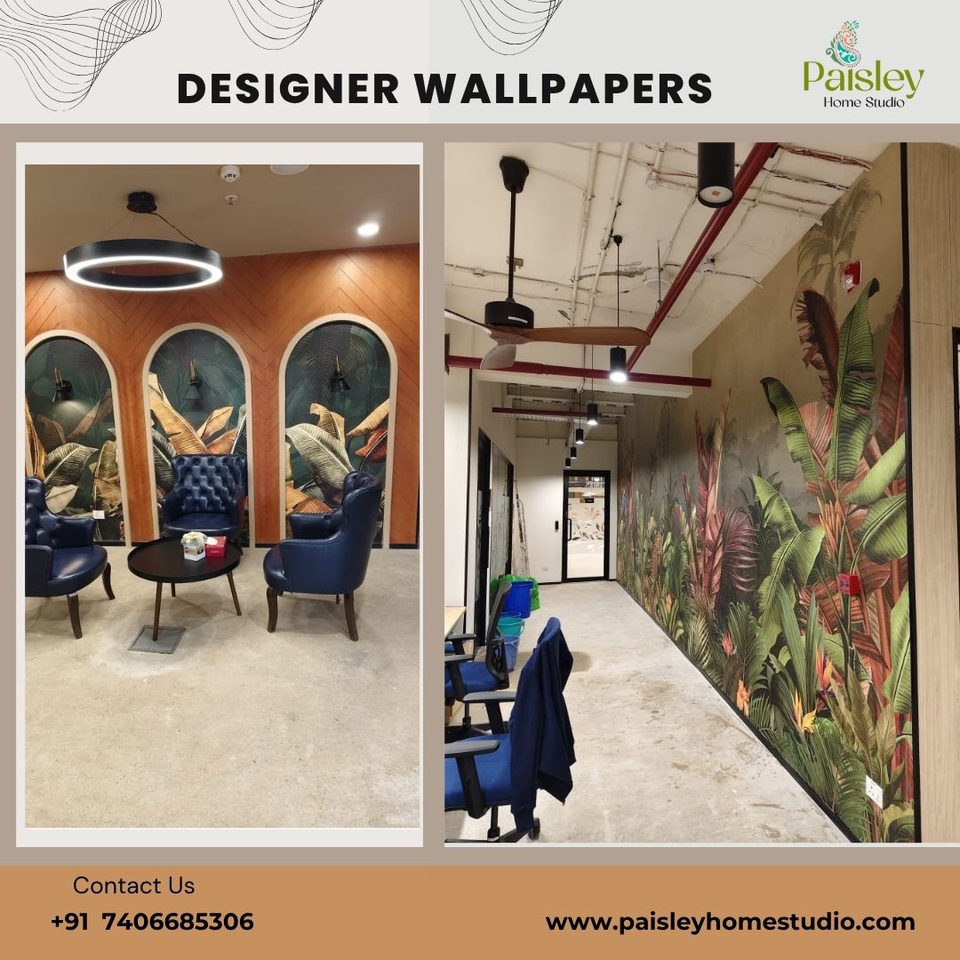 Designer Wallpapers in Bangalore | Paisley Home Studio