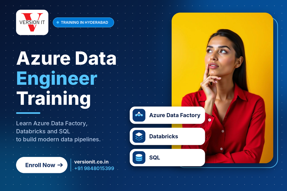Azure Data Engineering Training in Hyderabad – Build Your Cloud Data Career with Version IT