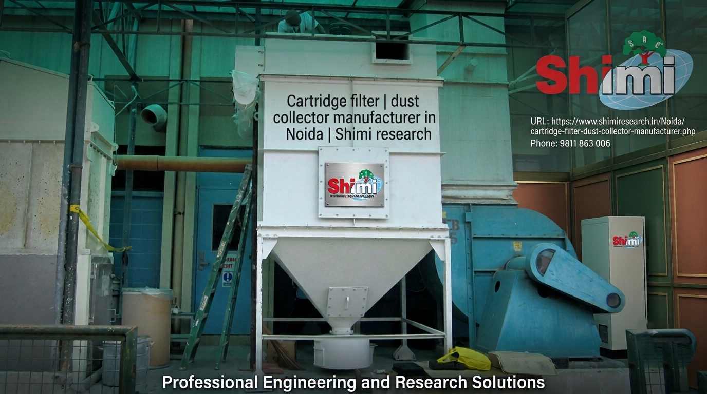 Cartridge filter dust collector manufacturer in Noida | Shimi research