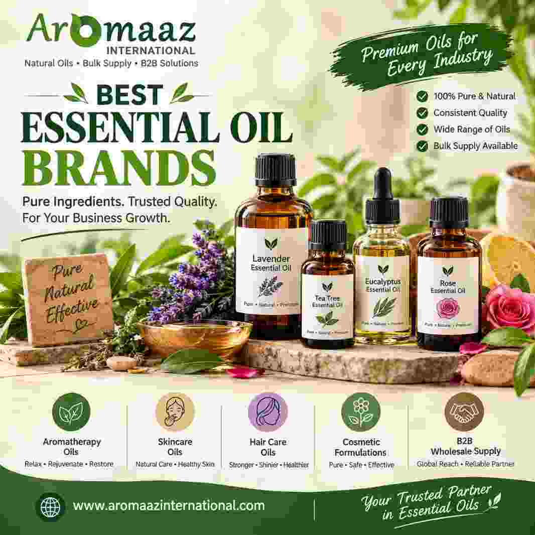 Best Essential Oil Brands for Bulk & Wholesale Supply