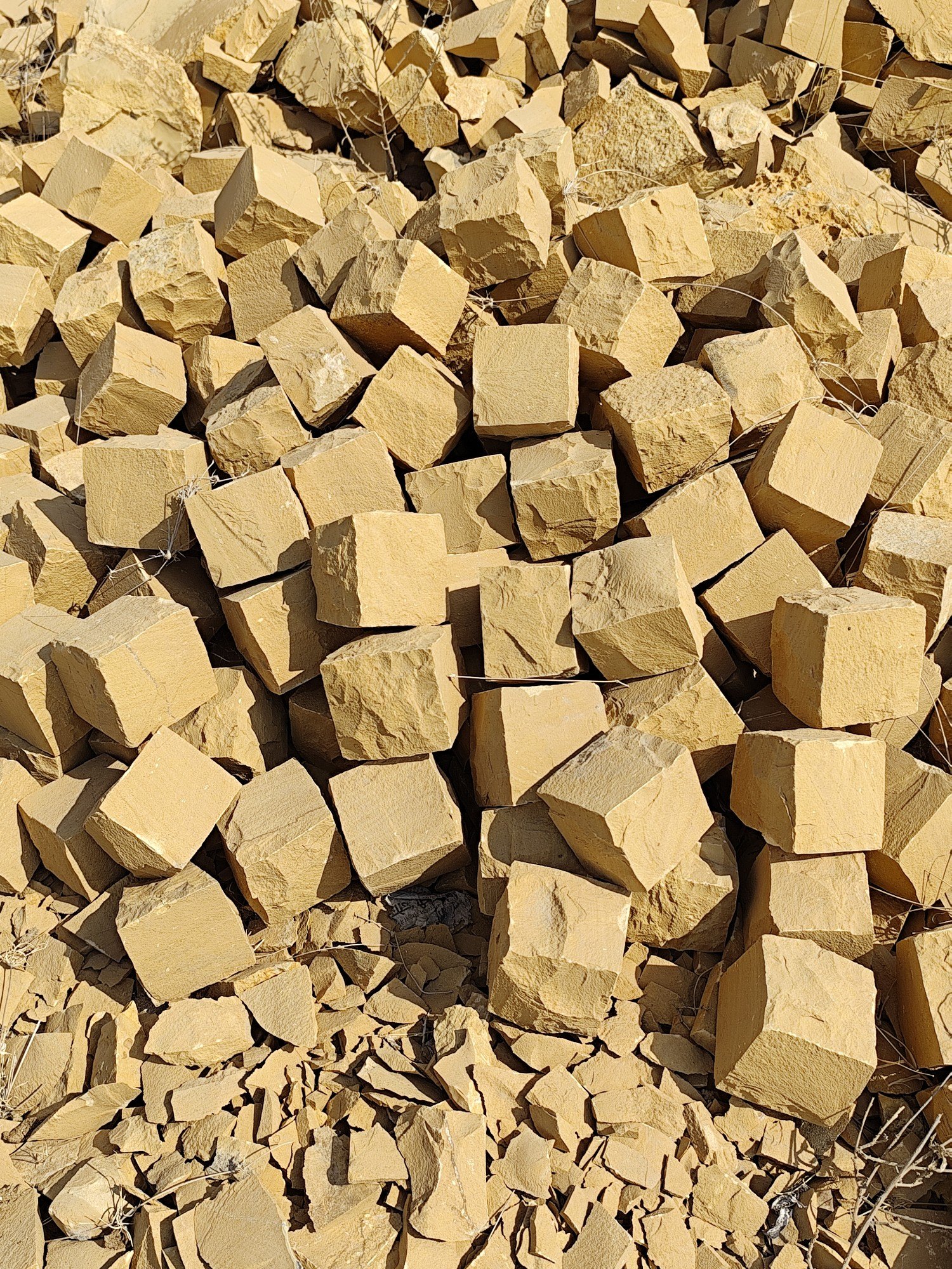 Yellow rough cobblestone in 9311658285 Delhi NCR